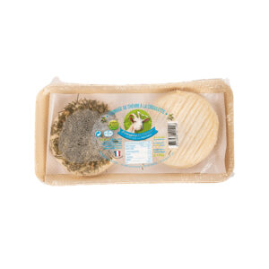 Fromage de chèvre Ciboulette — plateau 80 g × 2