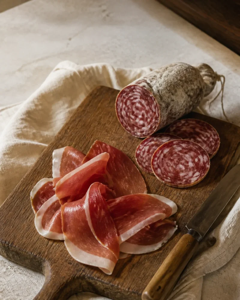 Sélection charcuterie – Viandes des Prés
