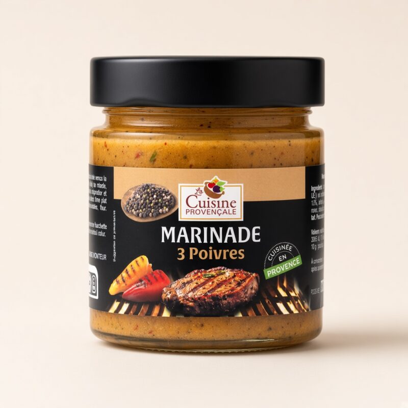 Marinade 3 Poivres
